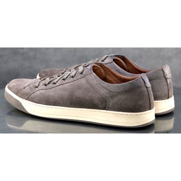 Johnston & Murphy Women's Sneakers Shoes Size 10.5 Nubuck Leather Olive Green - Picture 6 of 12